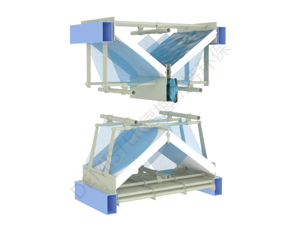 管式屋脊收水型除霧器