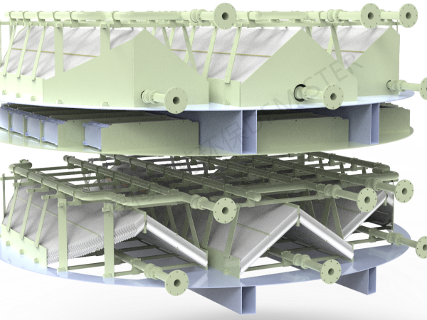 冷凝濕膜除塵除霧器(MD-10-R-2)