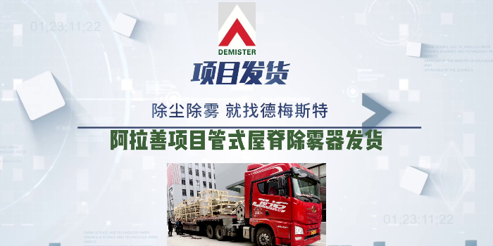 脫硫除霧器廠家德梅斯特阿拉善項(xiàng)目管式屋脊除霧器發(fā)貨